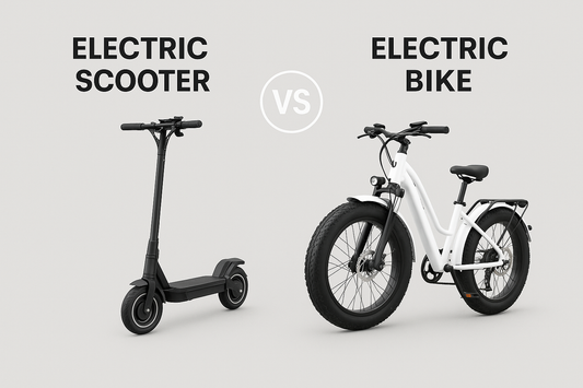 E-Scooter vs. E-Bike: Which Electric Ride Is Better?