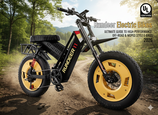 Rundeer Electric Bikes Ultimate Guide to High-Performance Off-Road & Moped Style E-Bikes 2026