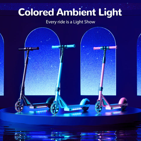 isinwheel S2 Electric Scooter for Kids Ages 6-14