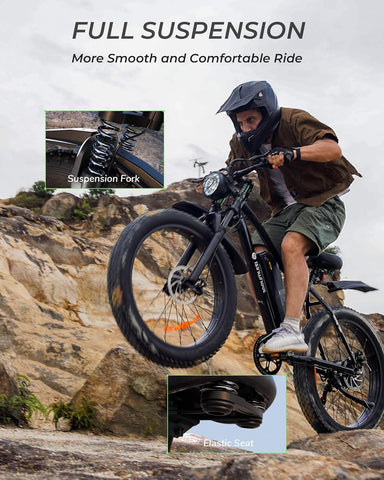 isinwheel M10 Plus Electric Bike for Adults