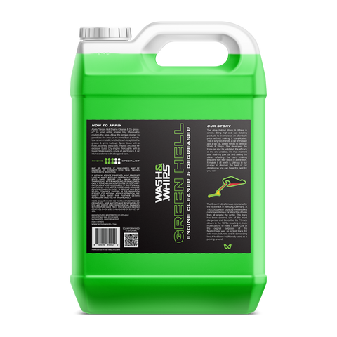 WASH&WHIPS Green Hell Engine Cleaner & Degreaser