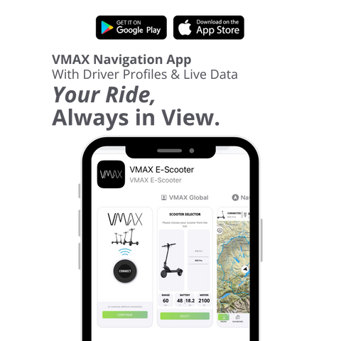 NEW VX2 Hub - VMAX Electric Scooter